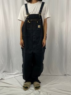 画像2: Carhartt ダブルニー ダックオーバーオール W48 (2)