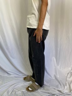 画像3: 90's Levi's 501 USA製 ブラックデニムパンツ W36 (3)