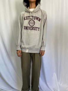 画像2: 2000's Champion REVERSE WEAVE "KUTZTOWN UNIVERSITY" プリントスウェット XL (2)