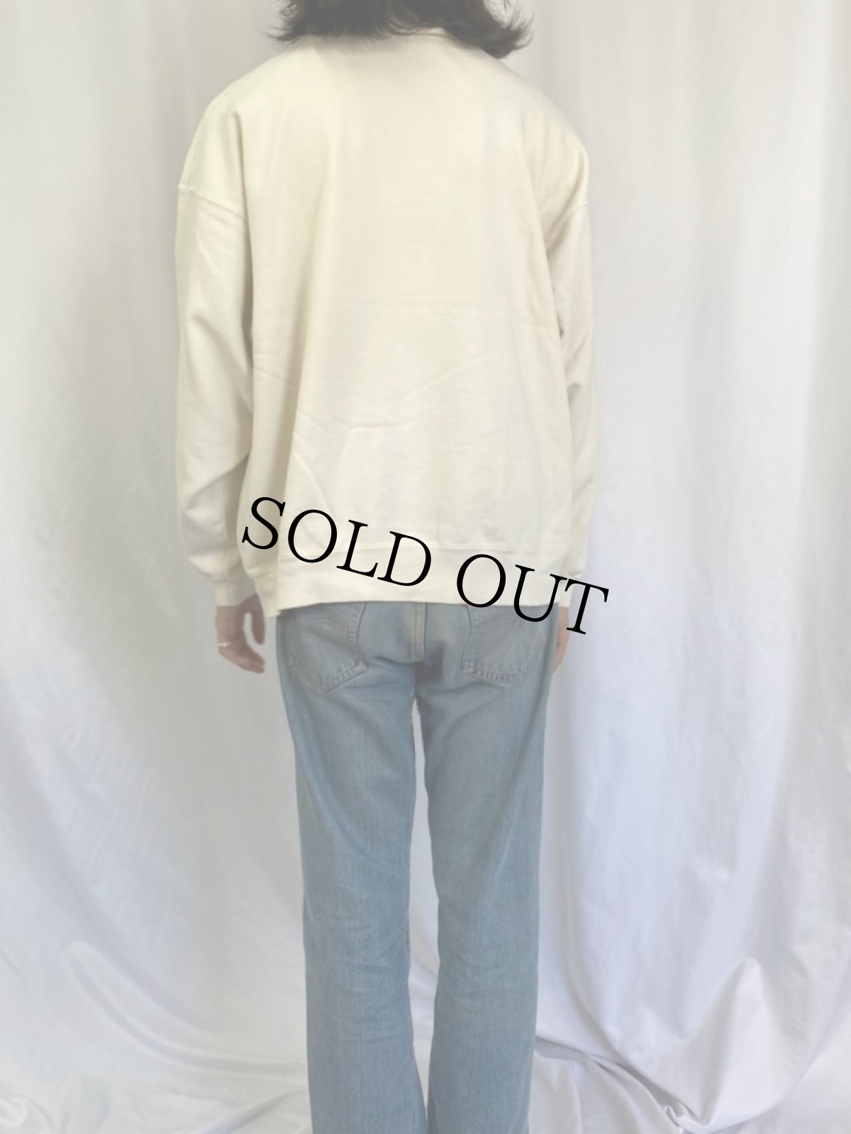 画像4: 90's Disney くまのプーさん USA製 キャラクタープリントスウェット XL (4)