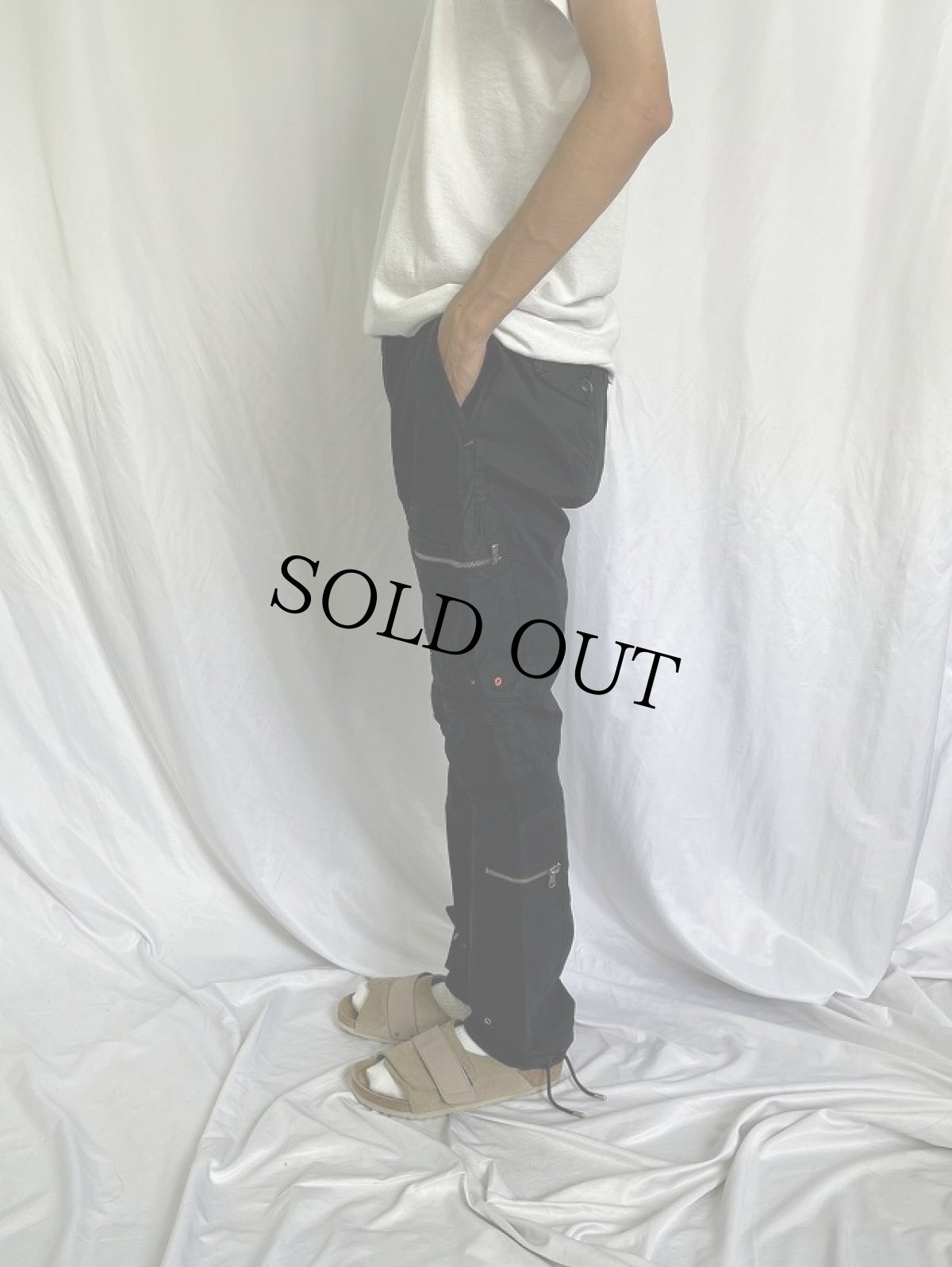 画像3: RLX Ralph Lauren "STRAIGHT FIT" ナイロンカーゴパンツ W37 (3)