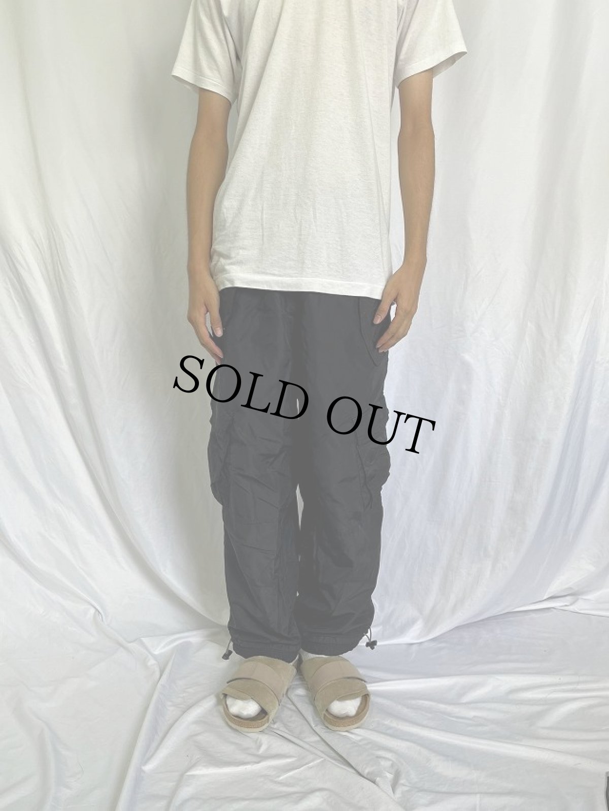 画像2: 90's POLO SPORT Ralph Lauren ナイロンカーゴパンツ M (2)