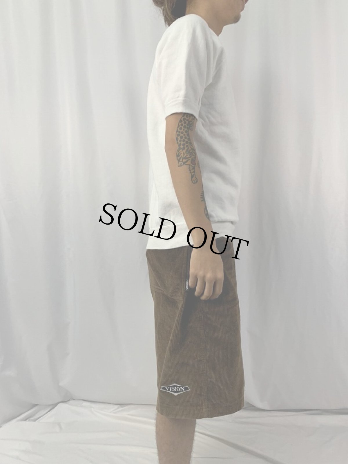 画像3: 70's 無地 ラグラン半袖スウェット (3)