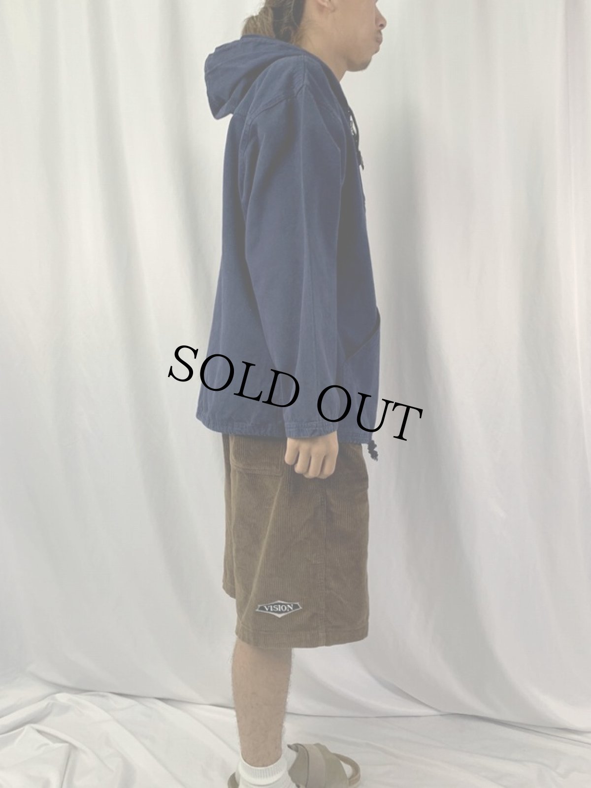 画像3: QUEENSLAND コットンツイル アノラックパーカー (3)