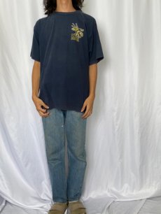 画像2: 80's STUSSY USA製 "BIG ASS GEAR" ロバプリントTシャツ XL (2)