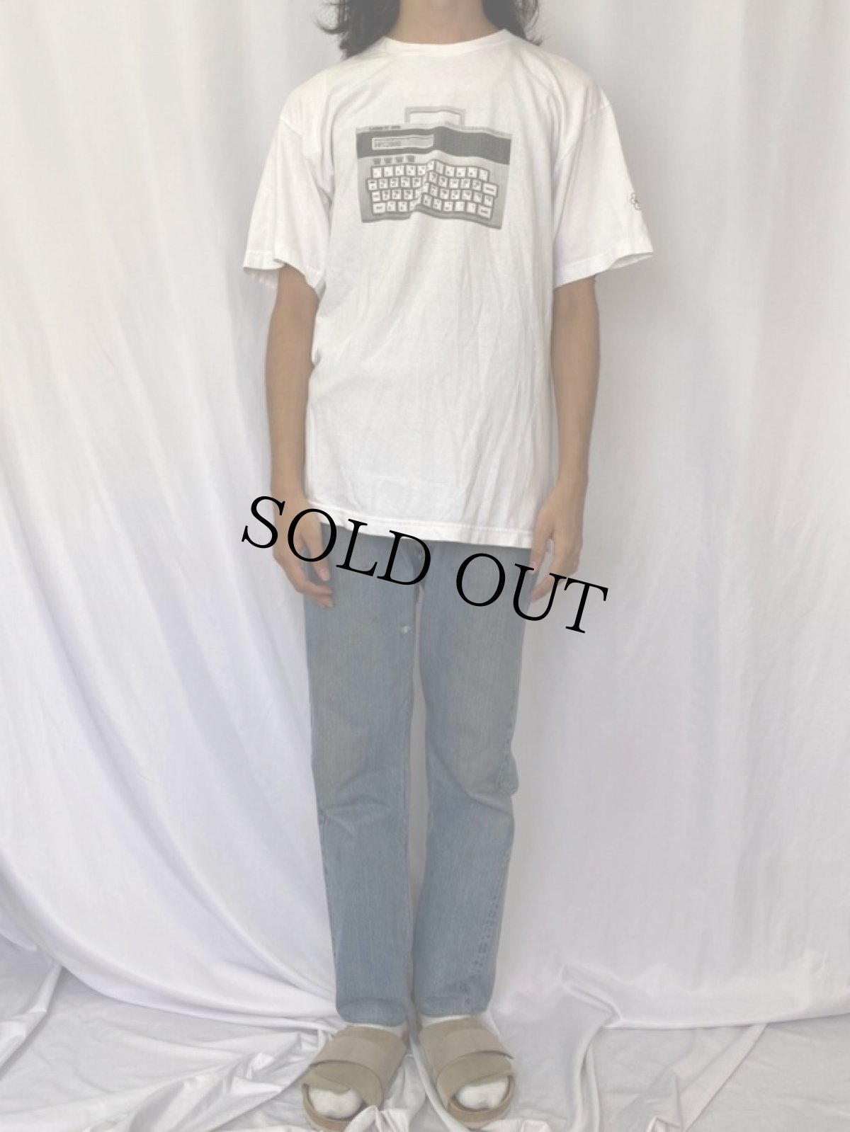 画像2: HAZE USA製 "HPC2000" スケートブランド プリントTシャツ L (2)