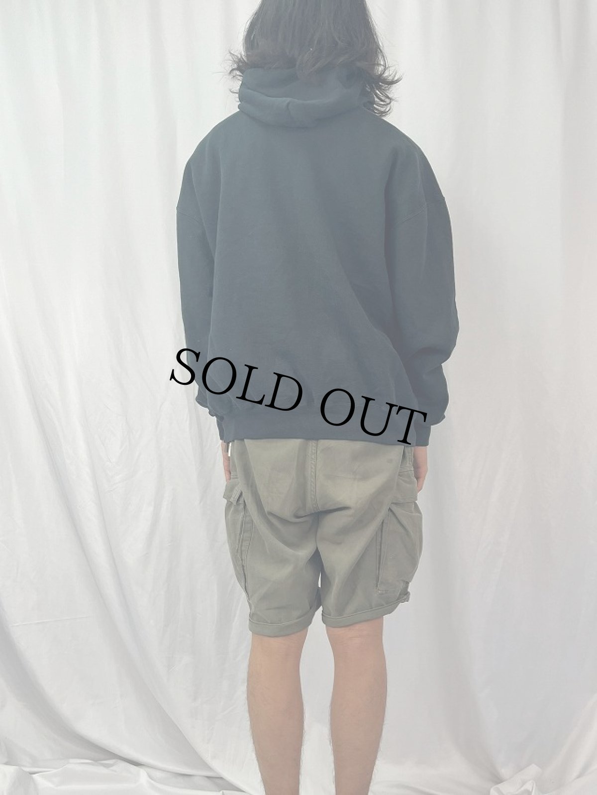 画像4: 2000's "ST.CATHERINES FOOTBALL" プリントスウェットフーディー XXL (4)