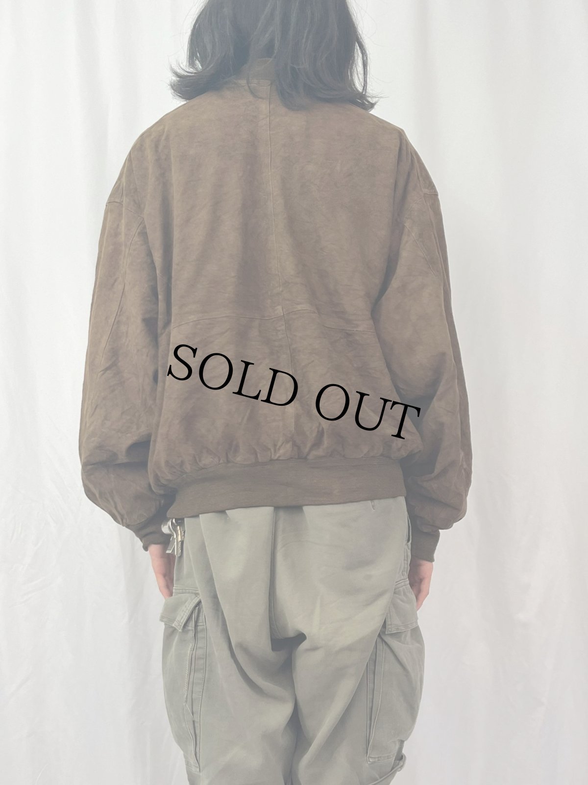 画像4: スエードジャケット M (4)