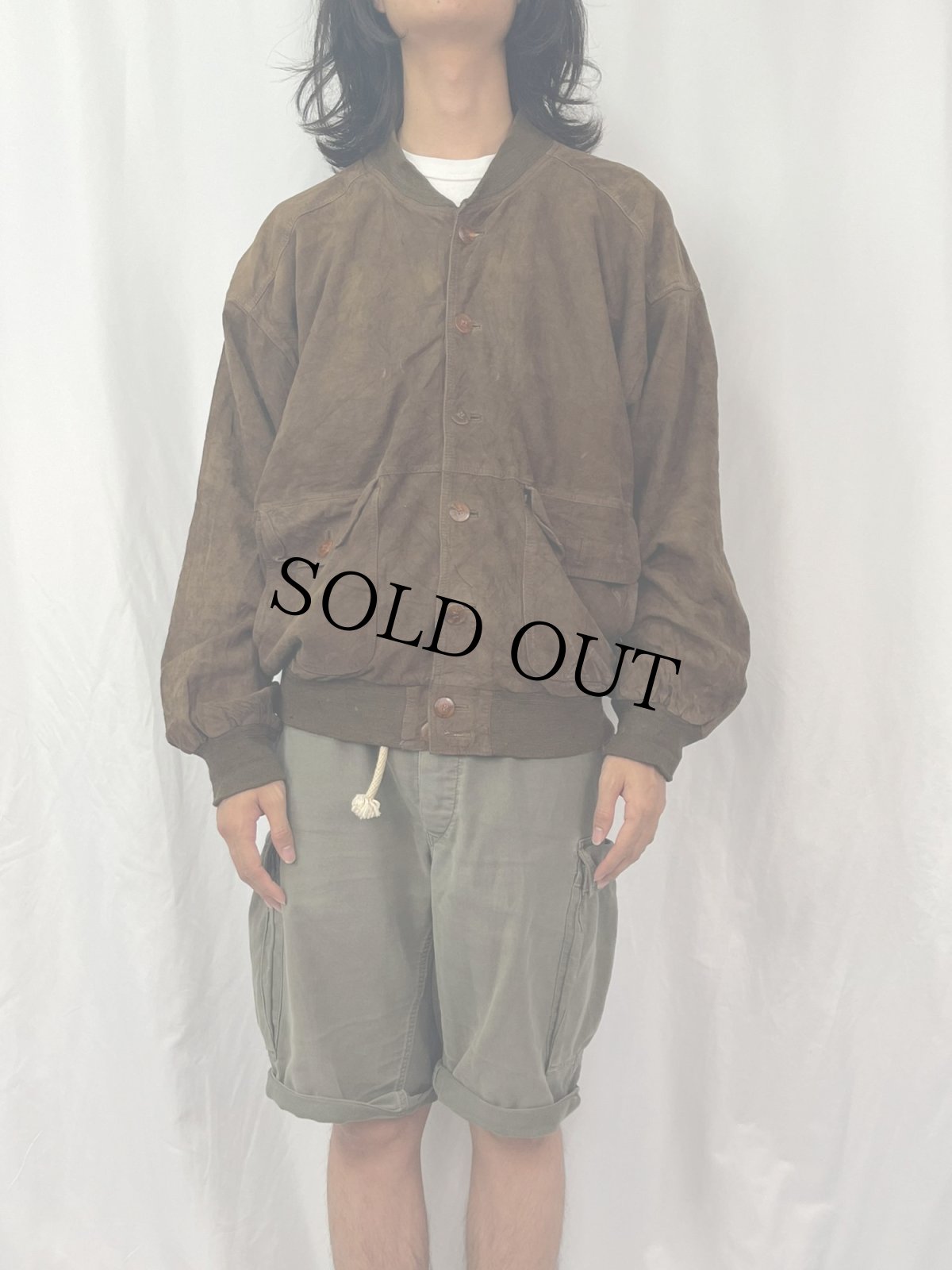 画像2: スエードジャケット M (2)