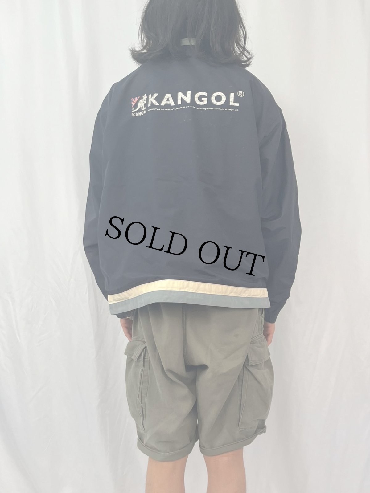 画像4: KANGOL ナイロンジャケット M (4)