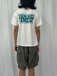 画像4: 90's BEN&JERRY'S USA製 "VERMONT'S FINEST" 企業プリントTシャツ L (4)