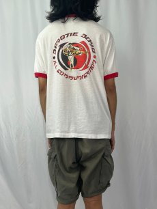 画像4: 90's BEASTIE BOYS USA製 ヒップホップリンガーTシャツ XL (4)