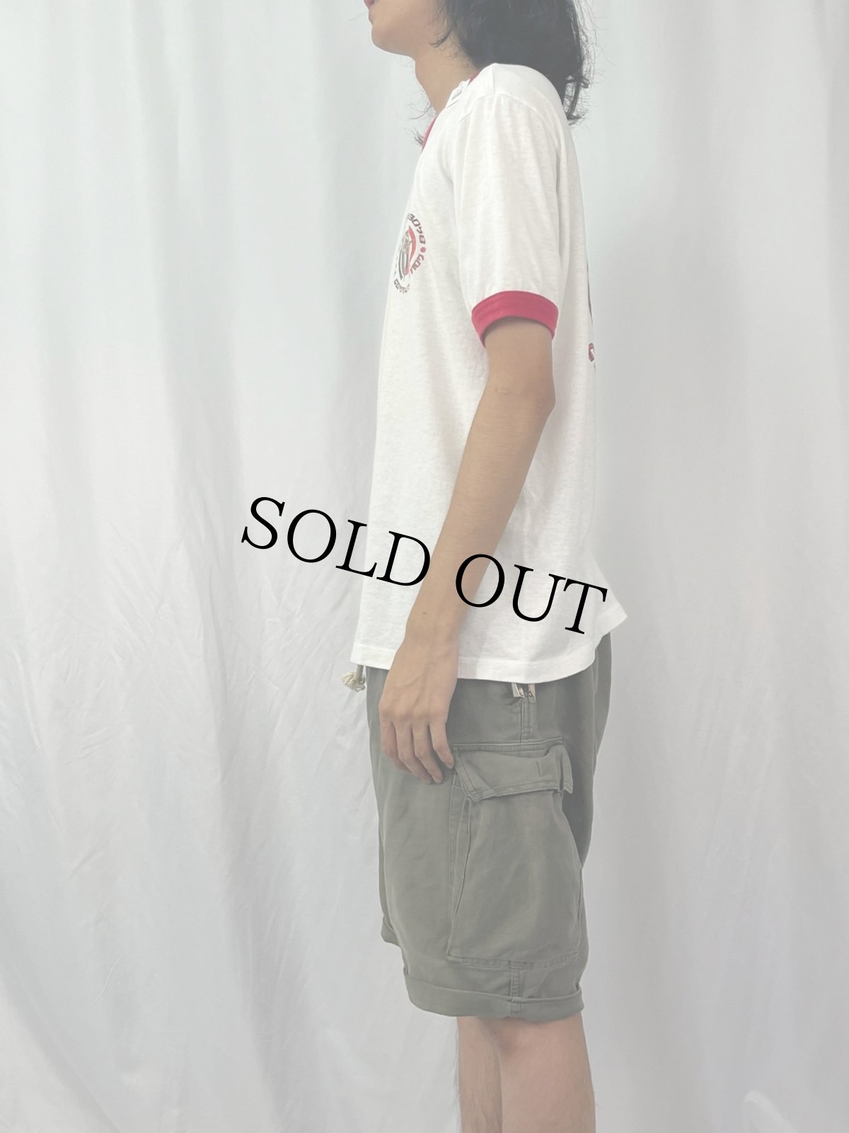 画像3: 90's BEASTIE BOYS USA製 ヒップホップリンガーTシャツ XL (3)