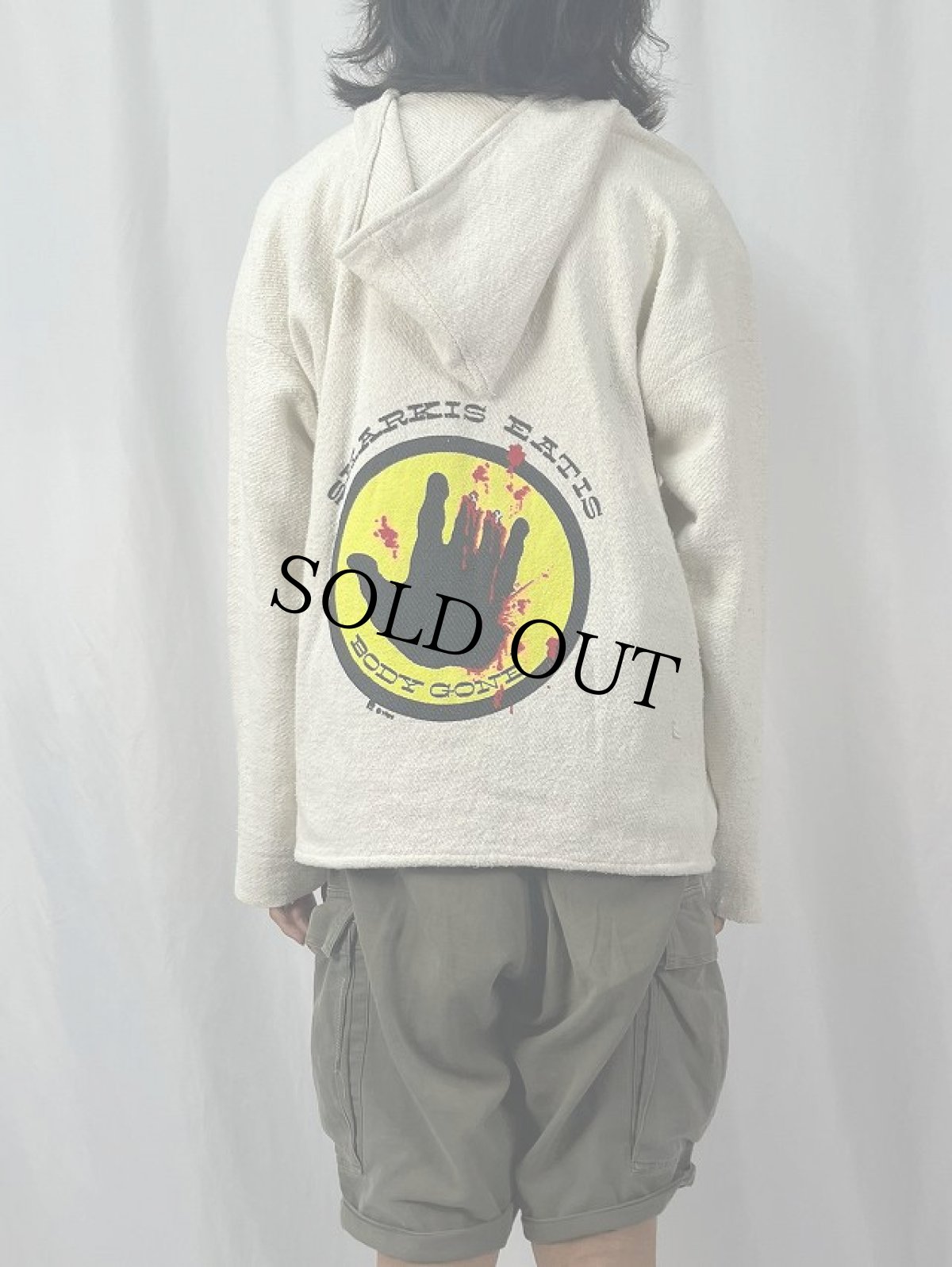 画像4: 80s "BODY GONE" パロディメキシカンパーカー (4)