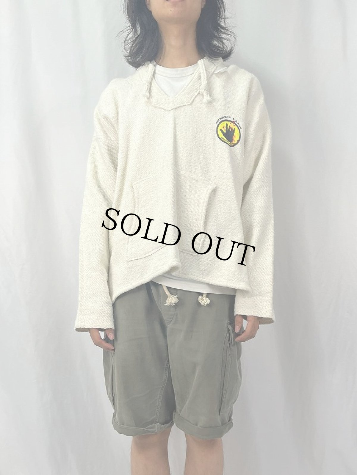 画像2: 80s "BODY GONE" パロディメキシカンパーカー (2)