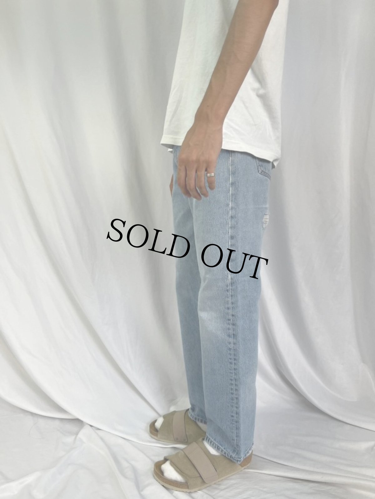 画像3: 90's Levi's 501 ブランクタブ デニムパンツ W31 (3)