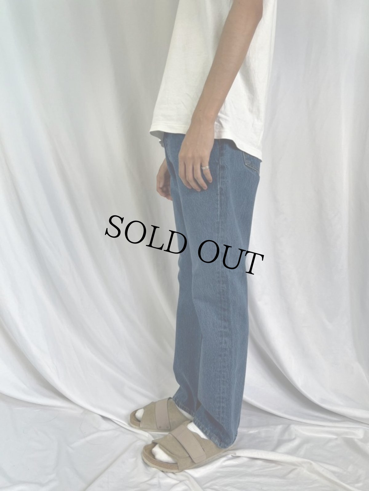 画像3: 90's Levi's 501 USA製 ブランクタブ デニムパンツ W31 (3)