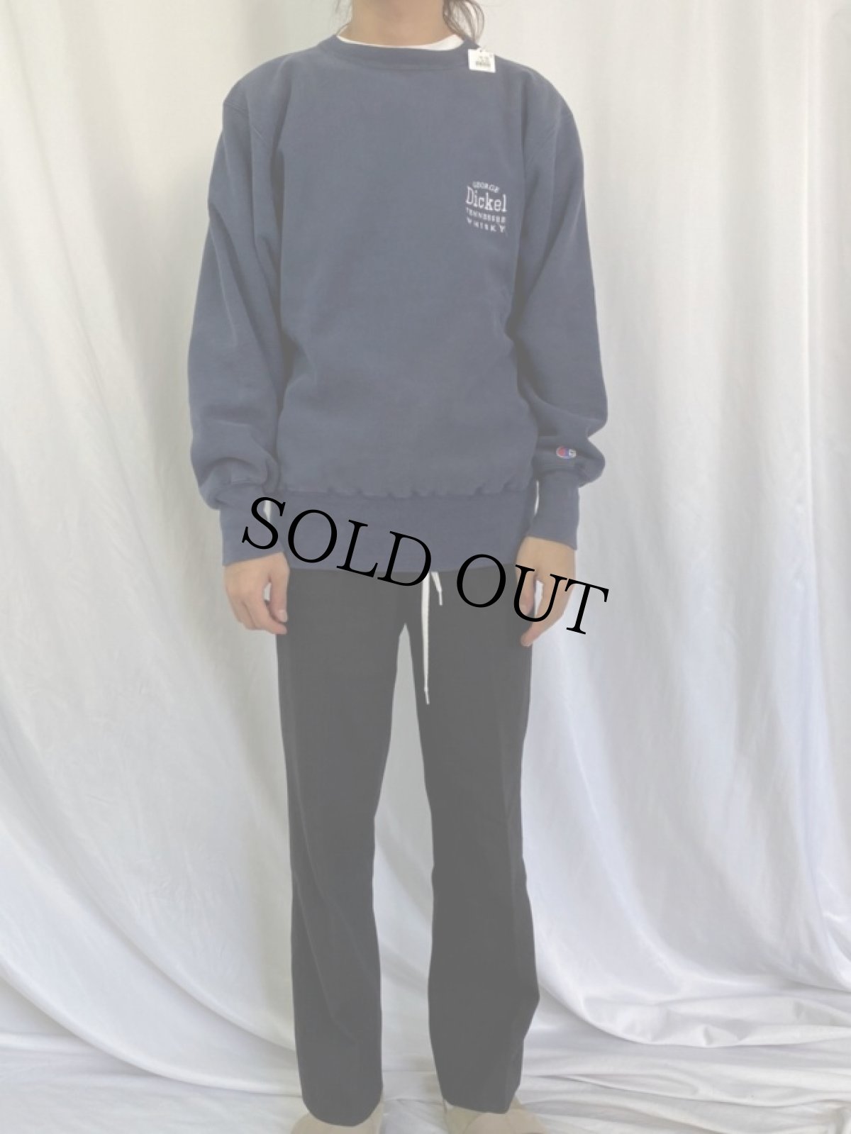 画像2: Champion REVERSE WEAVE "Dickel" 刺繍スウェット (2)