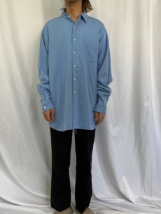 画像2: POLO Ralph Lauren "MARLOWE" シルク×コットンシャツ XL (2)
