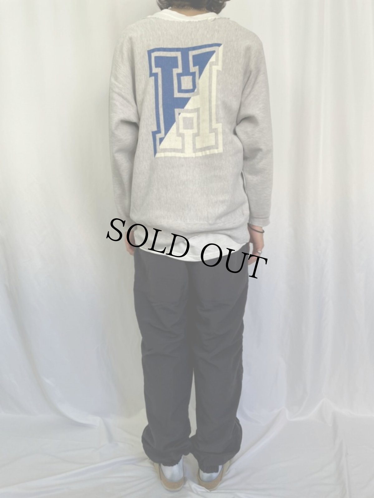 画像4: Champion REVERSE WEAVE "BEARS WRESTLING" カットオフプリントスウェット (4)