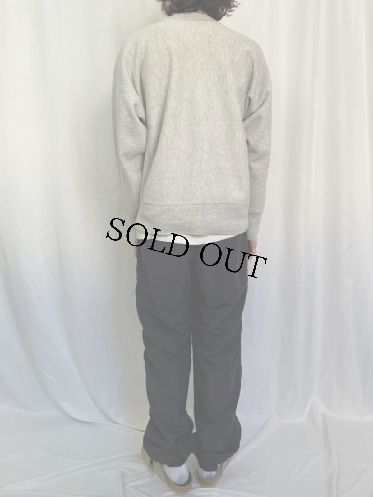 画像4: 80's Champion REVERSE WEAVE USA製 トリコタグ "MINNESOTA SAILING" プリントスウェット L (4)