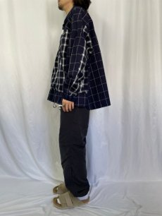 画像3: COMFY OUTDOOR GARMENT "COVERED SHIRTS" INDIGO STRIPE 【L】 (3)