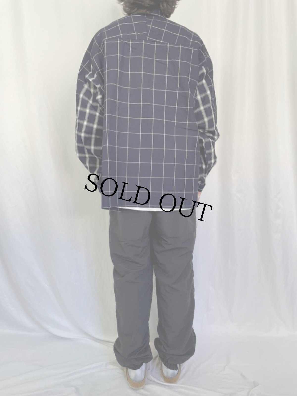 画像4: COMFY OUTDOOR GARMENT "COVERED SHIRTS" INDIGO STRIPE 【L】 (4)