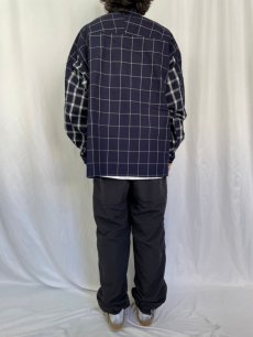 画像4: COMFY OUTDOOR GARMENT "COVERED SHIRTS" INDIGO STRIPE 【L】 (4)