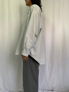 画像2: Ralph Lauren "BIG SHIRT" ストライプ柄 コットンボタンダウンシャツ XL (2)