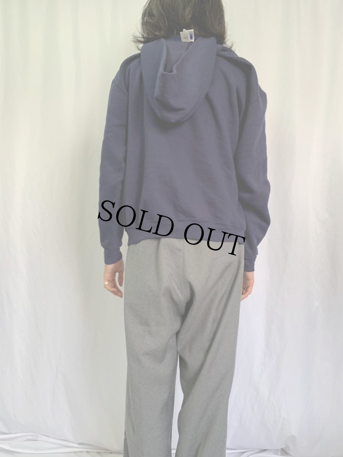 画像4: 80〜90's RUSSELL ATHLETIC USA製 フルジップパーカー XL (4)