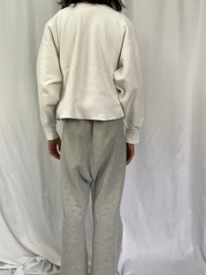 画像4: 80's Champion REVERSE WEAVE USA製 トリコタグ "NORTH CAROLINA" カットオフスウェット XL (4)