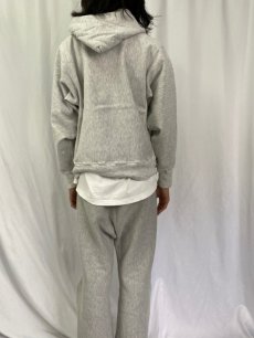 画像4: 90's Champion REVERSE WEAVE "WILLIAM SMITH" プリントスウェットフーディー L (4)