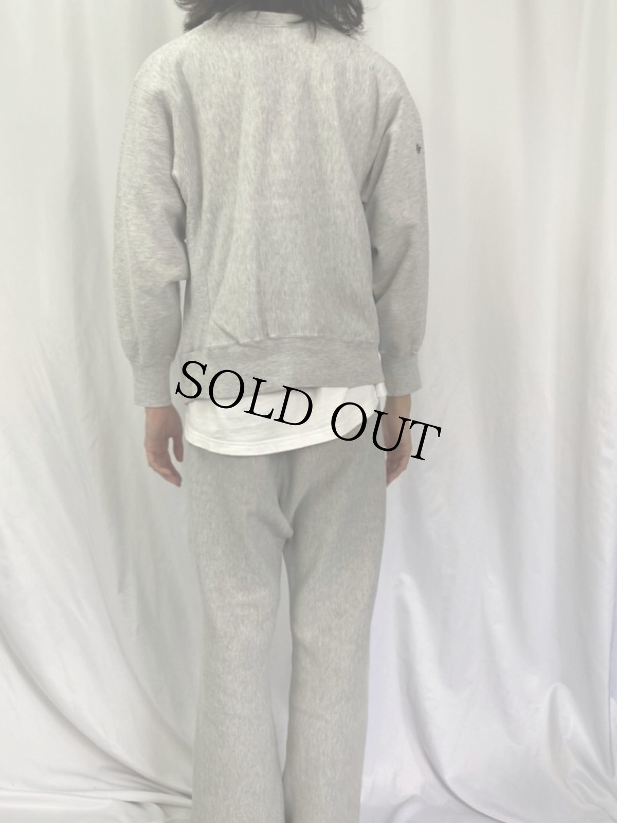 画像4: 80's Champion REVERSE WEAVE USA製 トリコタグ "MARBLEHEAD" プリントスウェット L (4)