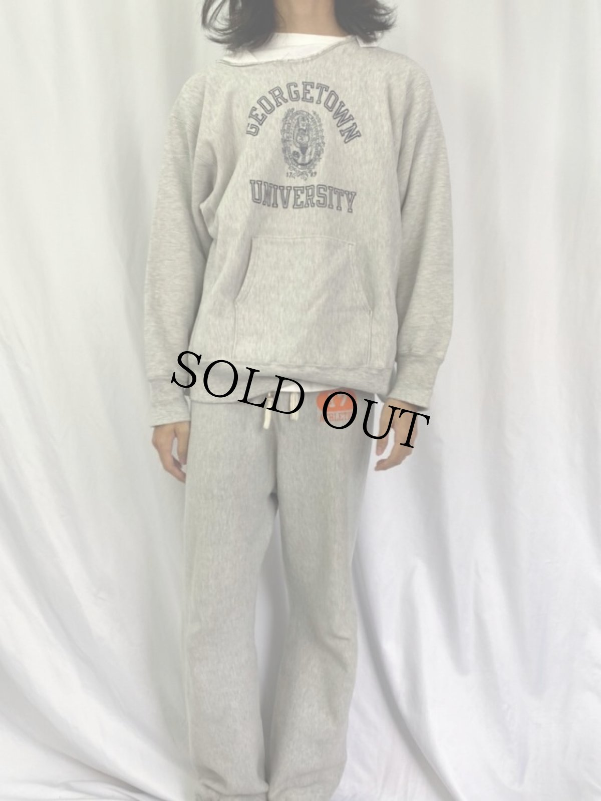 画像2: 80's REVERSE WEAVE "SYRACUSE" リメイクプリントスウェット (2)