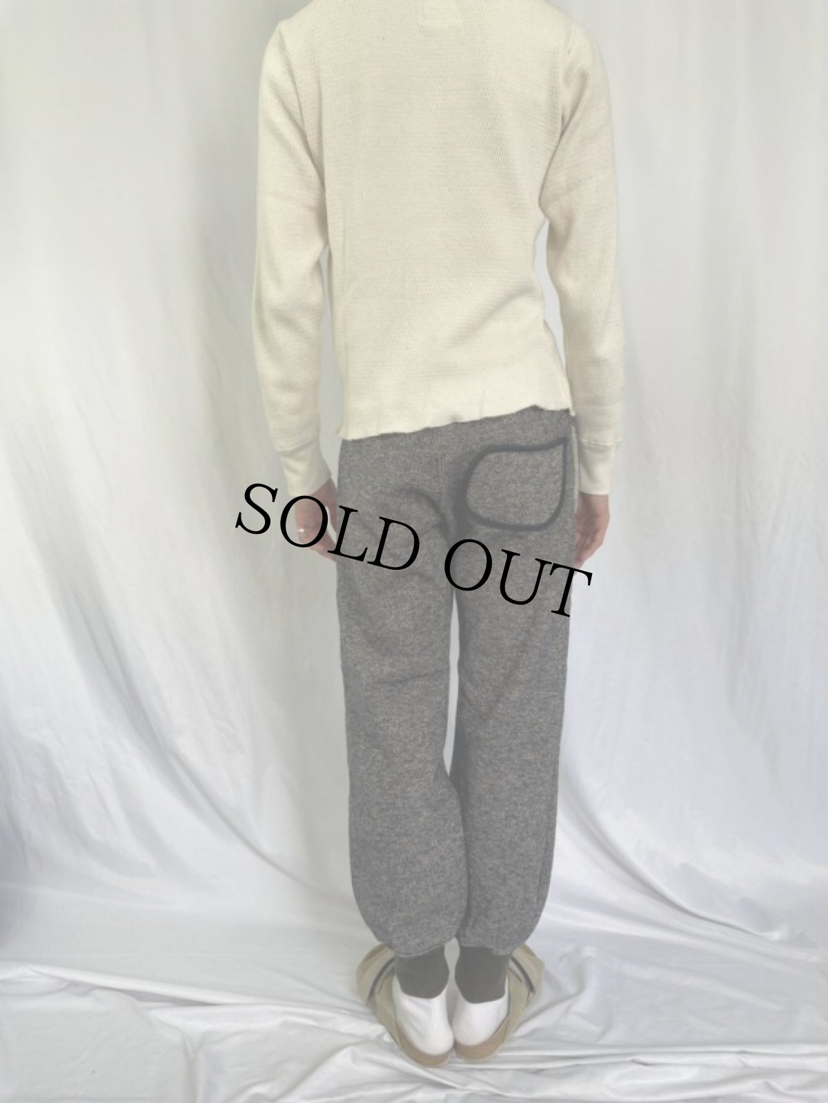 画像4: KAPITAL ビーチ裏毛 スウェットパンツ W20-39 (4)