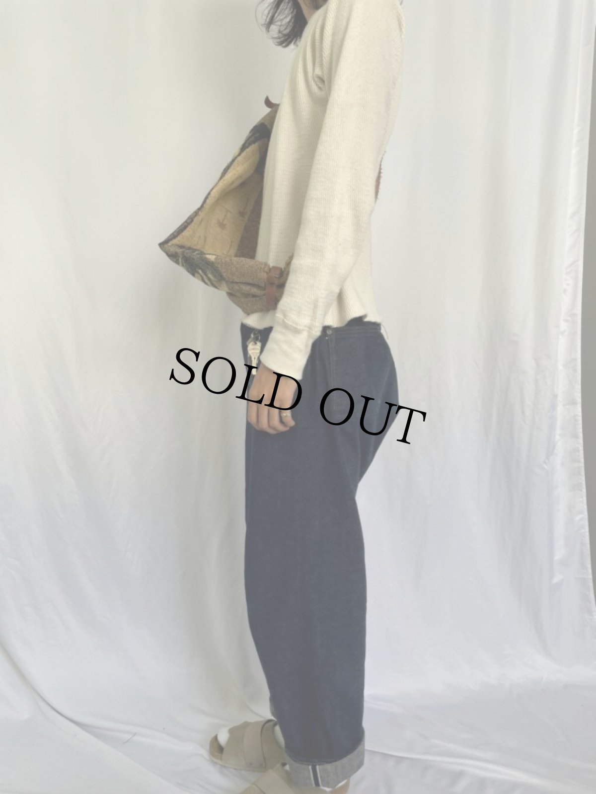 画像3: KAPITAL ヤシの木柄 スナフキンバッグ (3)