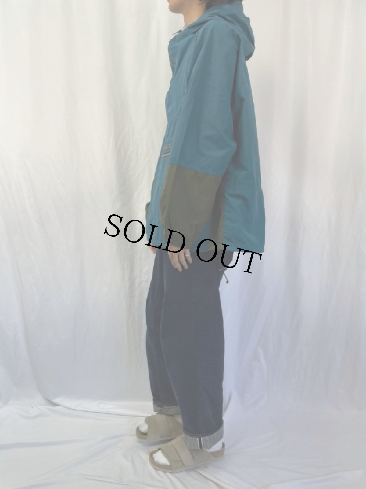 画像3: 70〜80's L.L.Bean USA製 ナイロンアノラックパーカー XL (3)