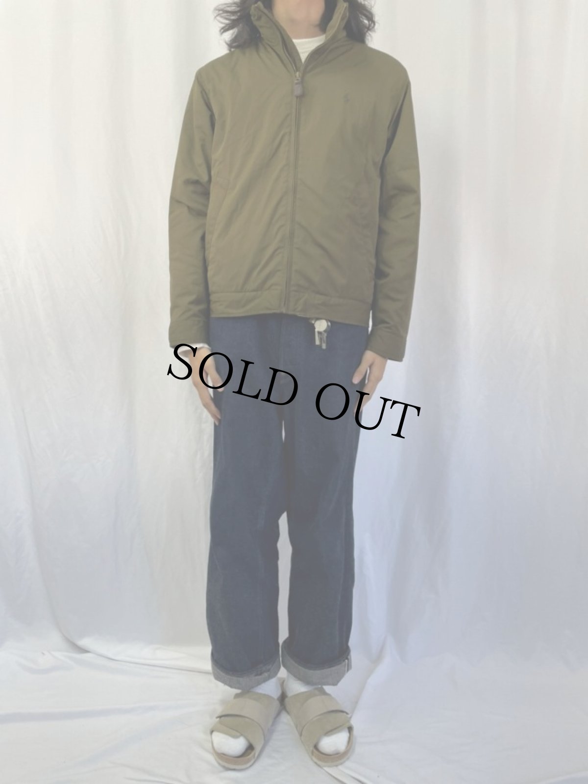 画像2: POLO Ralph Lauren ロゴ刺繍 中綿入りジャケット S (2)