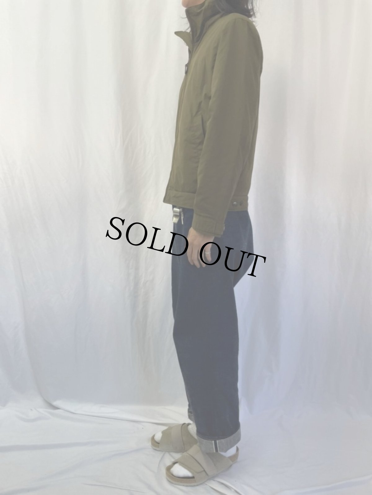 画像3: POLO Ralph Lauren ロゴ刺繍 中綿入りジャケット S (3)