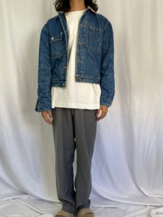 画像2: 80's Ralph Lauren USA製 ブランケットライナー デニムジャケット M (2)