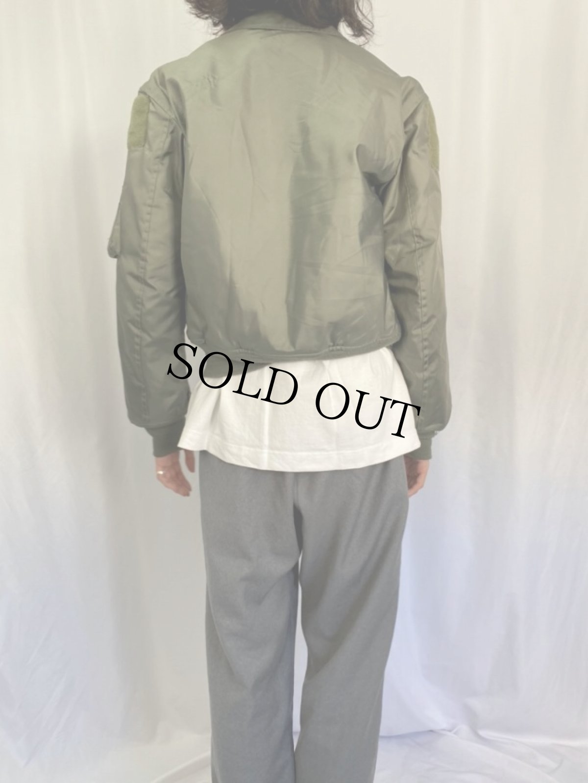 画像4: 90's USAF CWU-45/P フライトジャケット SMALL (4)