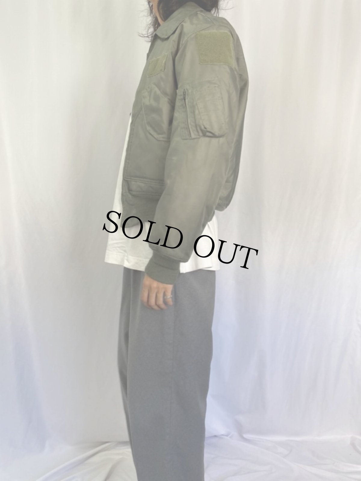 画像3: 90's USAF CWU-45/P フライトジャケット SMALL (3)