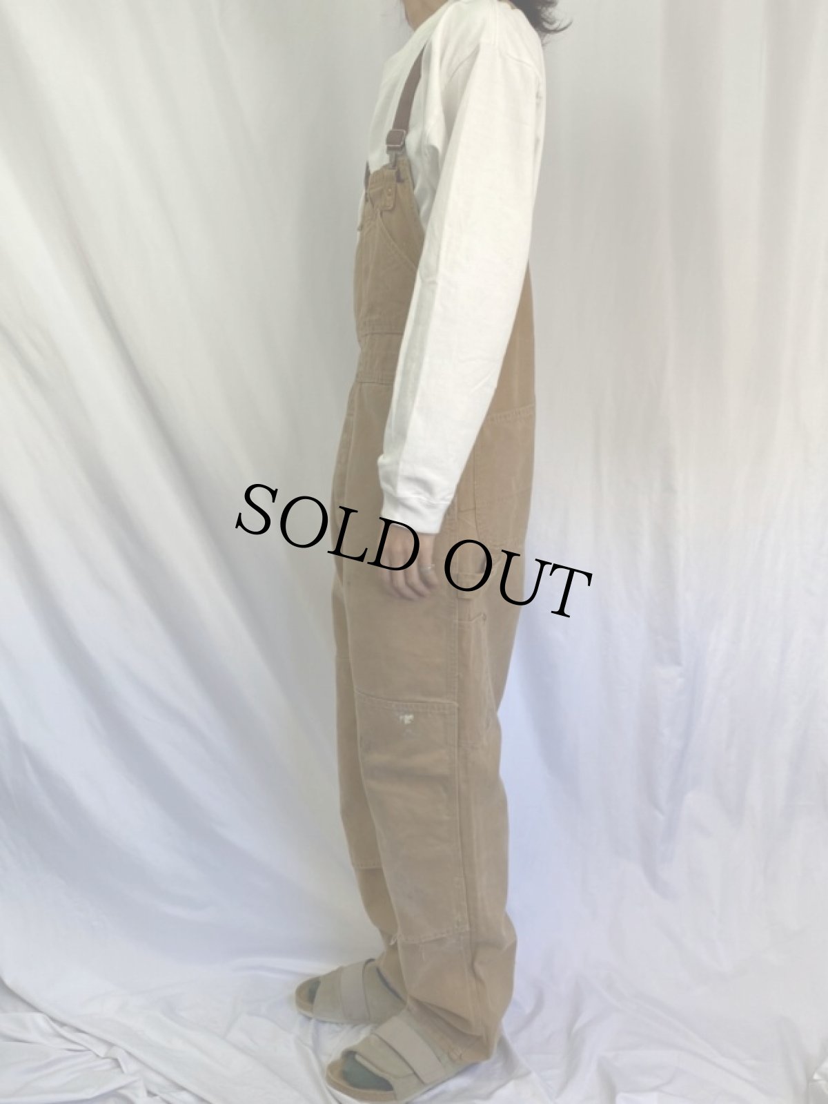 画像3: Carhartt ダブルニー ダックオーバーオール W35 (3)