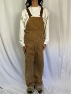 画像2: Carhartt ダブルニー ダックオーバーオール W35 (2)