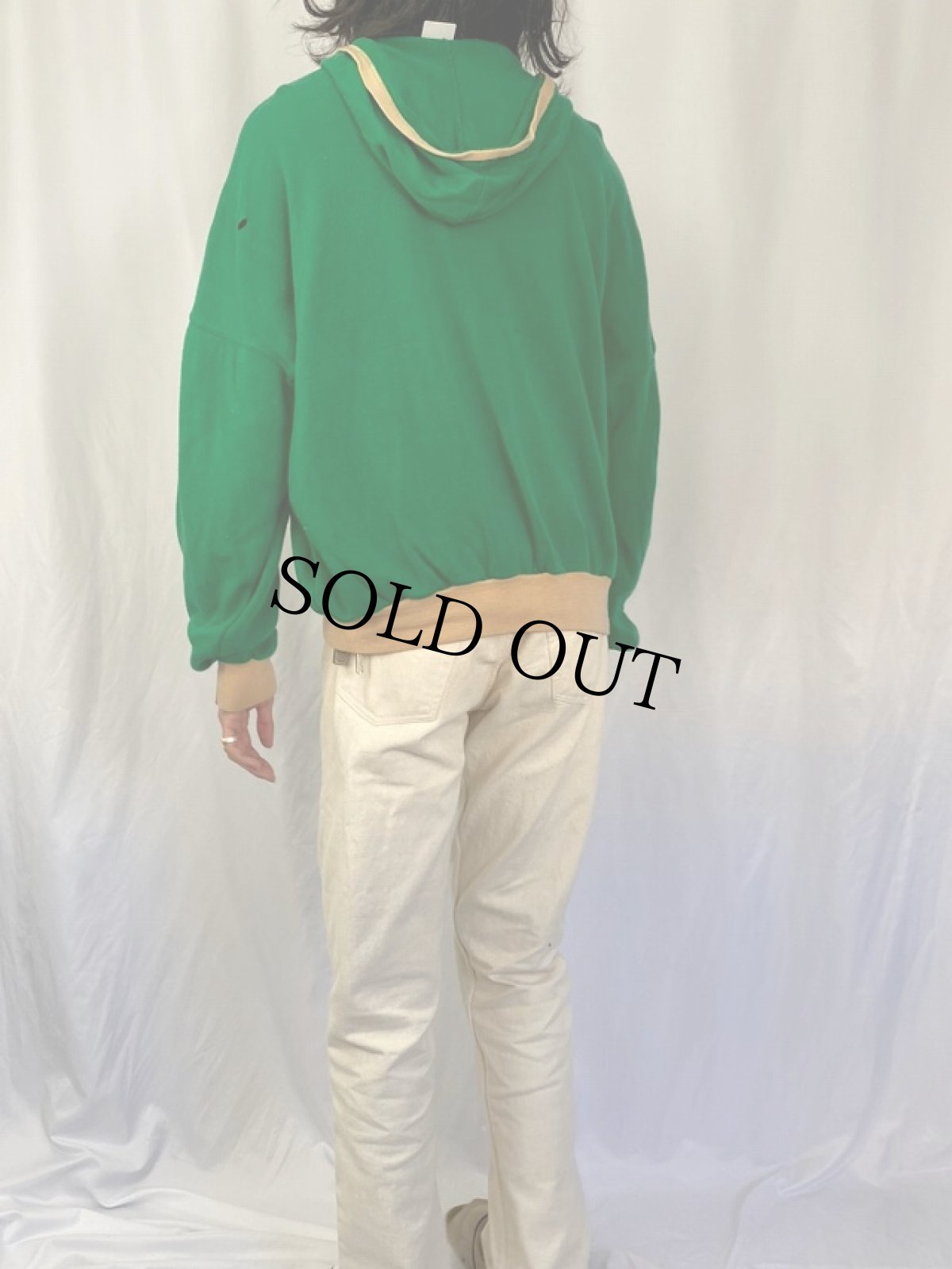 画像4: 80's HANG TEN JAPAN製 フルジップパーカー XL (4)