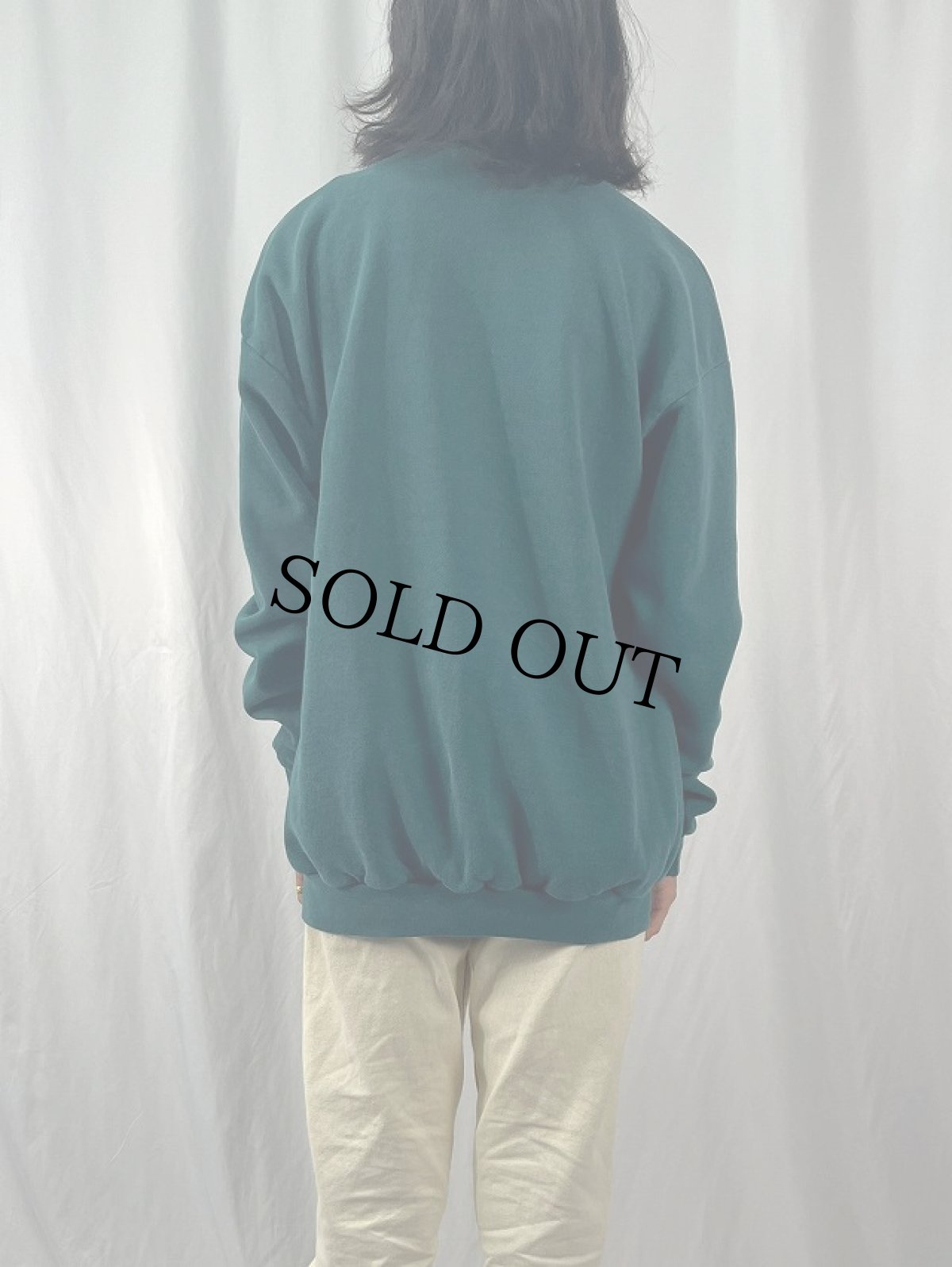 画像4: 90's Disney MICKEY MOUSE USA製 キャラクタープリントスウェット (4)