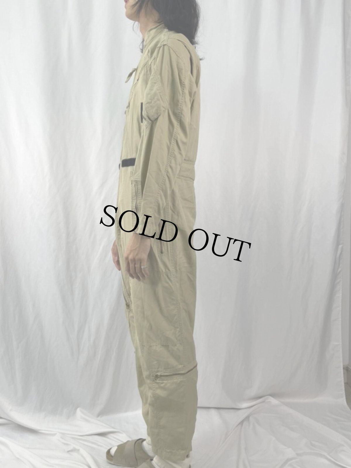 画像3: 60's U.S.NAVY サマーフライトスーツ 38 REGULAR (3)