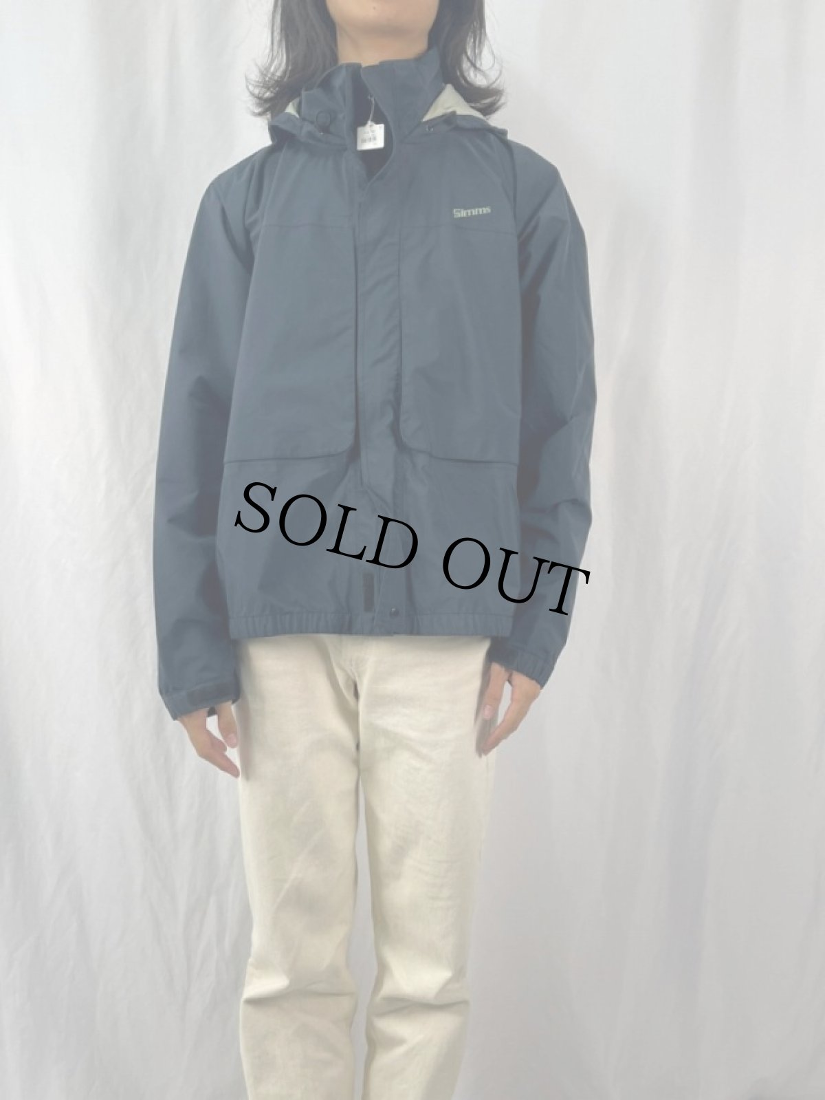 画像2: Simms "GORE-TEX" ナイロンマウンテンパーカー (2)