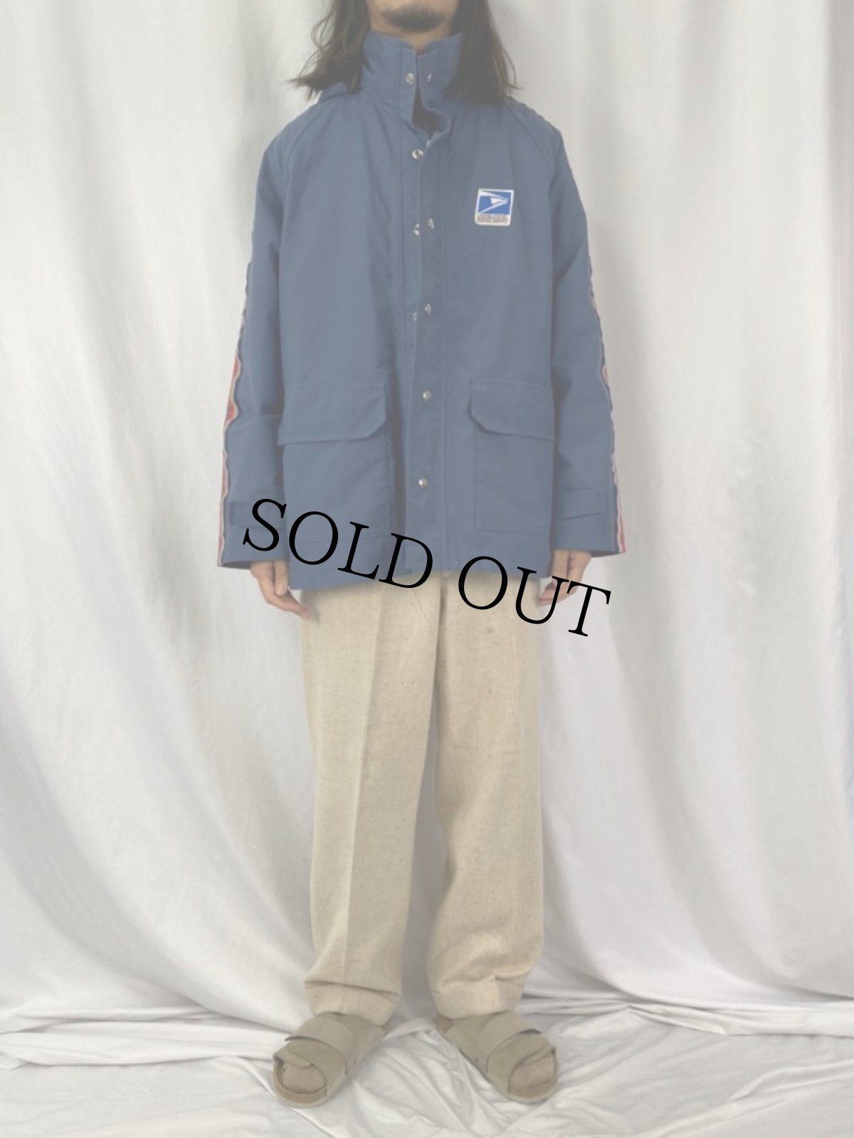 画像2: 90's U.S.Postal Service USA製 "GORE-TEX" マウンテンパーカー L (2)