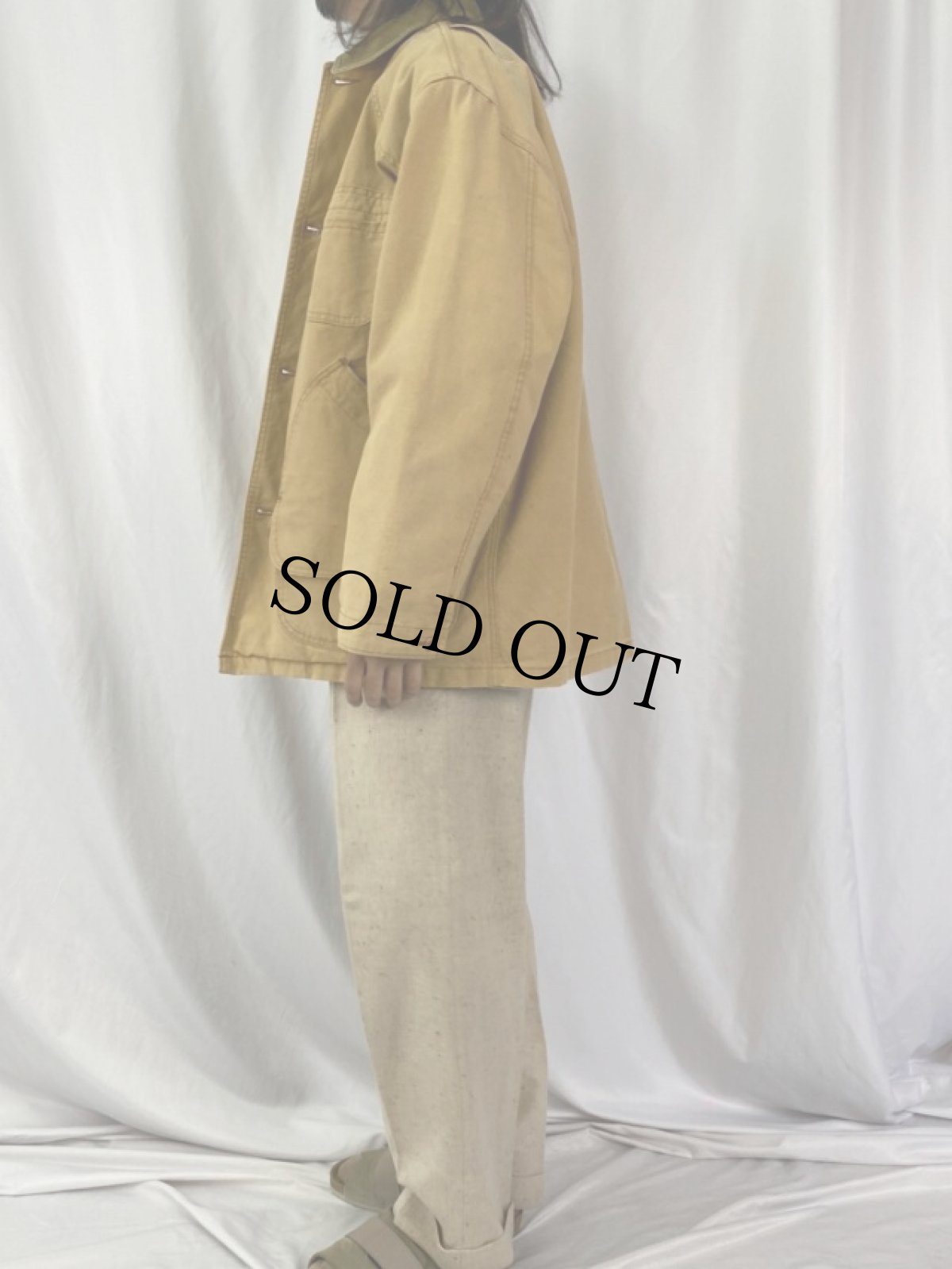 画像3: 80〜90's L.L.Bean USA製 プリマロフトライナー ダックハンティングジャケット L (3)